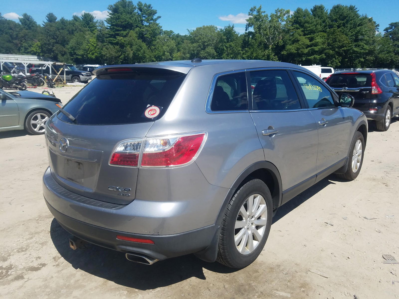 Photo 4 from auction – 2010 MAZDA CX-9 with VIN JM3TB3MV7A0219030