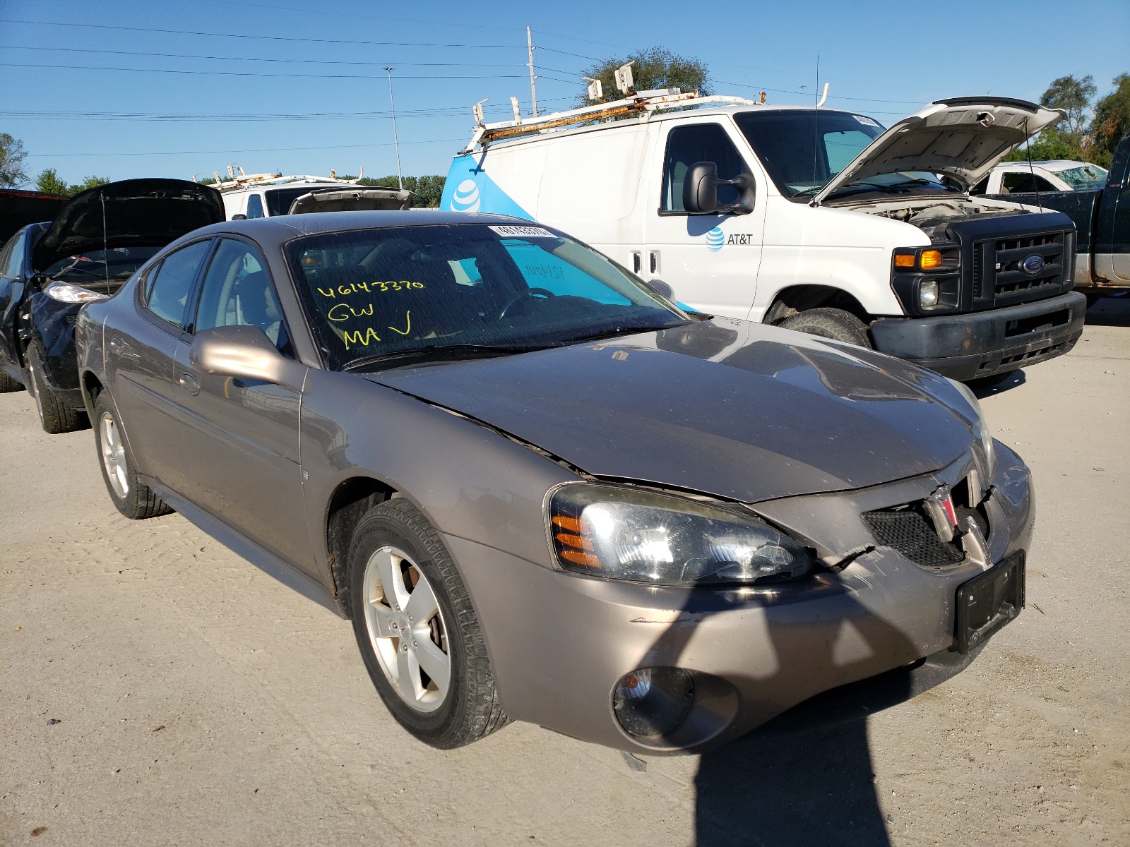 PONTIAC GRAND PRIX 2007 with VIN 2G2WP552171153339 - Photo from auction