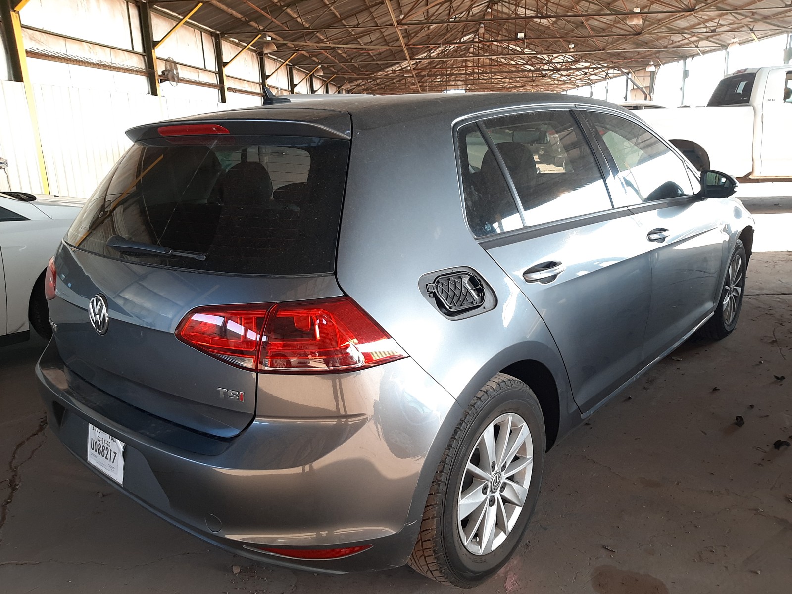 Photo 4 from auction – 2015 VOLKSWAGEN GOLF with VIN 3VW217AU7FM008728