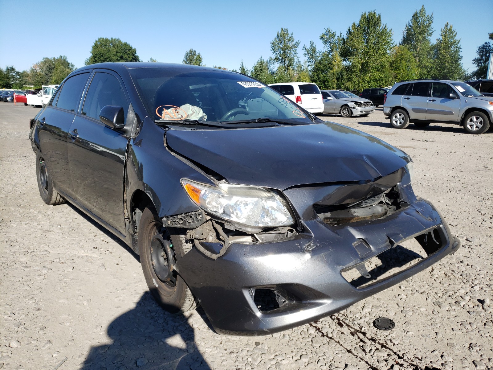 TOYOTA COROLLA BA 2009 with VIN JTDBL40E99J001481 - Photo from auction