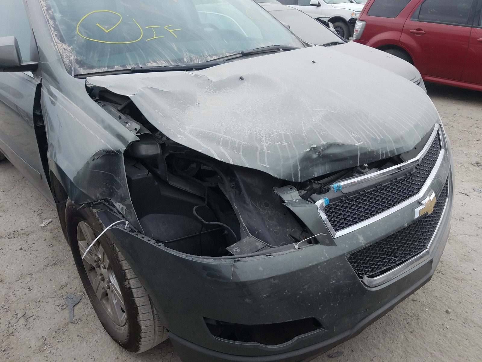 Photo 9 from auction – 2011 CHEVROLET TRAVERSE L with VIN 1GNKRGEDXBJ144338