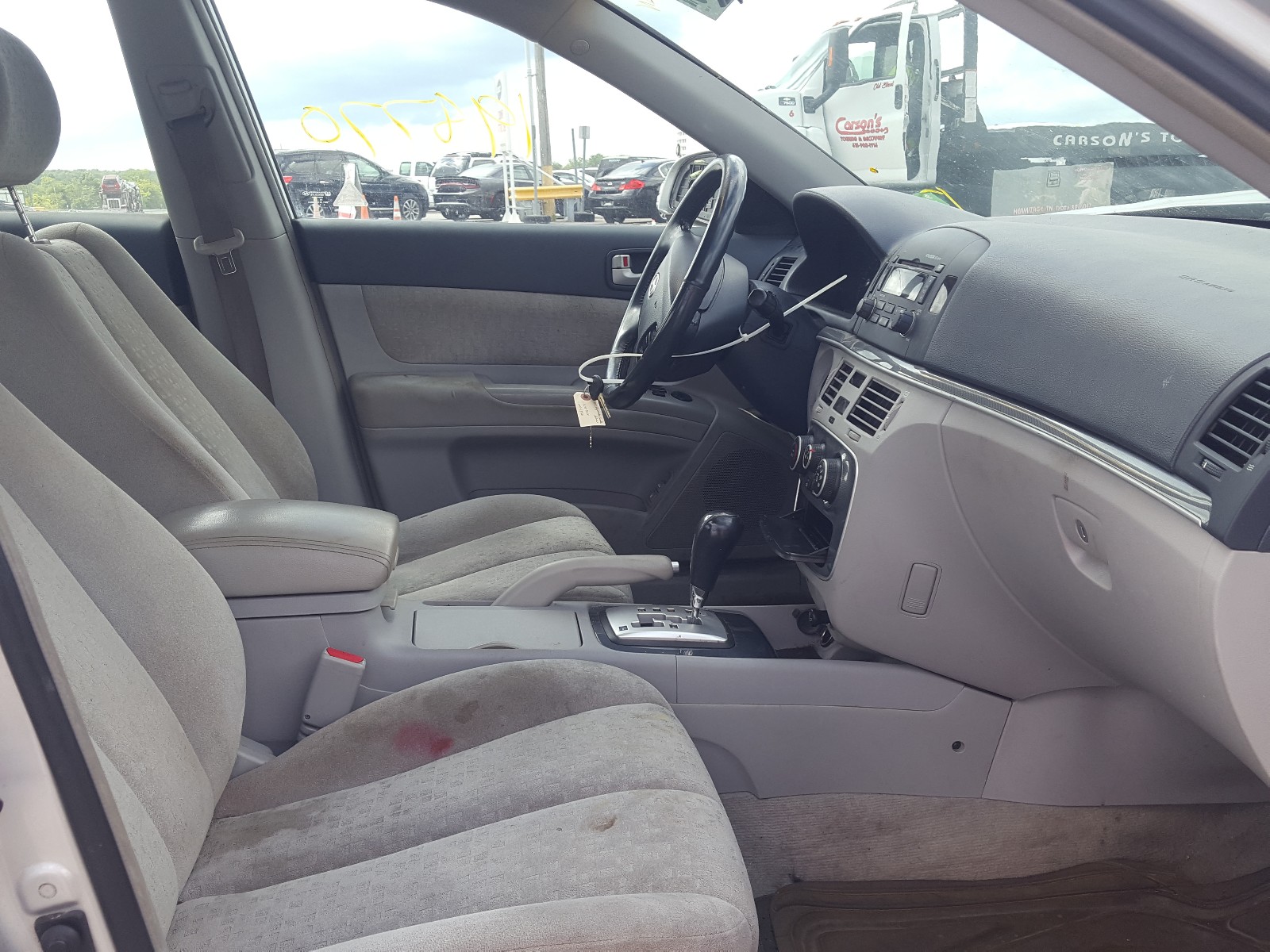 Photo 5 from auction – 2007 HYUNDAI SONATA SE with VIN 5NPEU46F77H164629