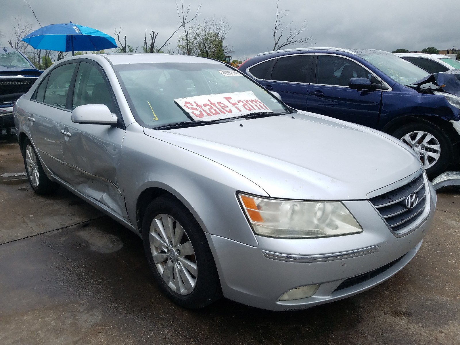 HYUNDAI SONATA SE 2009 with VIN 5NPEU46CX9H486657 - Photo from auction