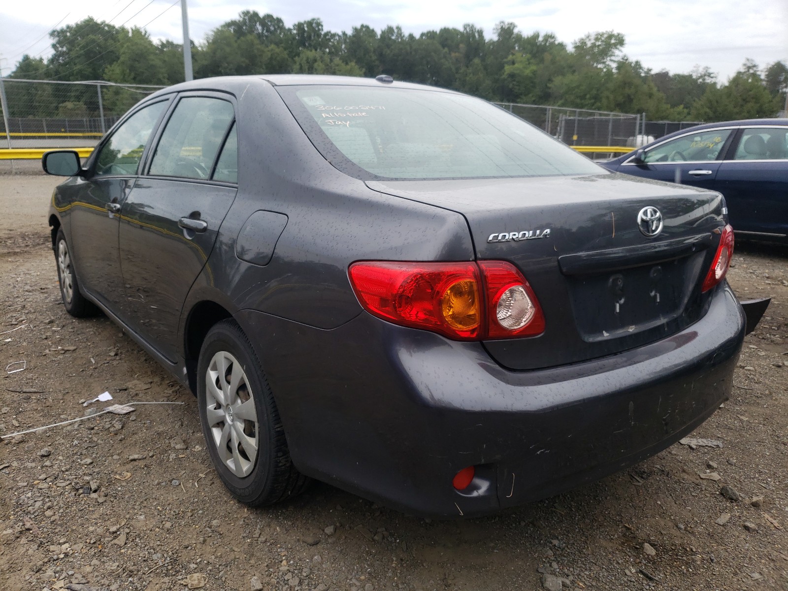 Photo 3 from auction – 2009 TOYOTA COROLLA BA with VIN JTDBL40E099084056