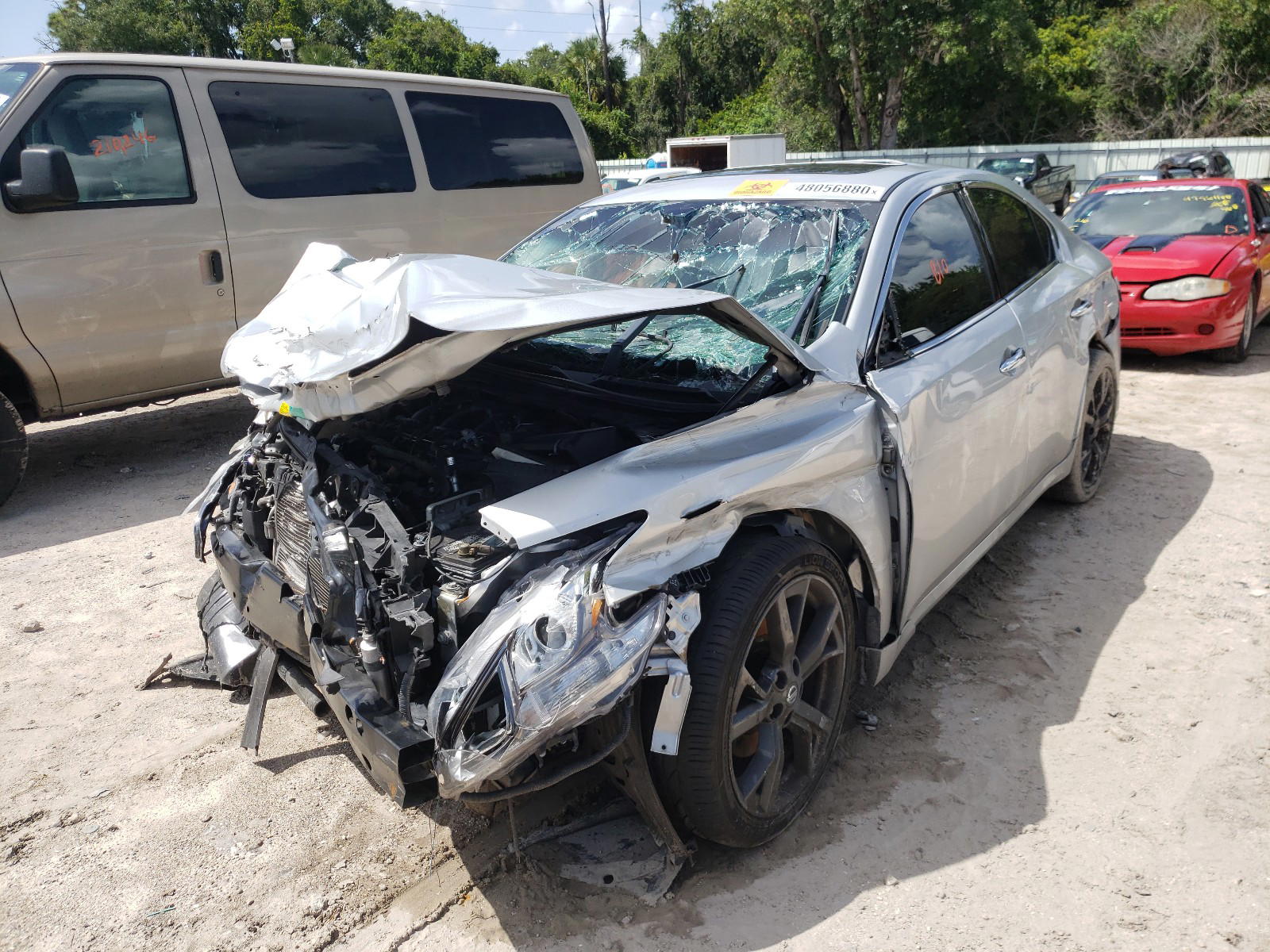 Photo 2 from auction – 2014 NISSAN MAXIMA S with VIN 1N4AA5AP1EC490342
