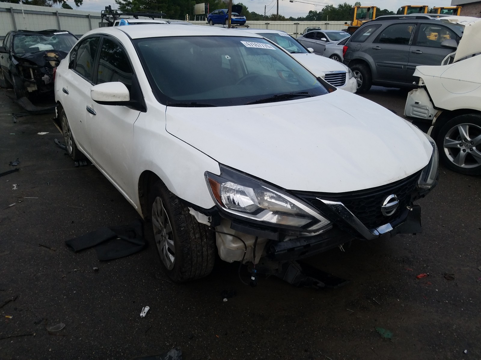 Photo 1 from auction – 2017 NISSAN SENTRA S with VIN 3N1AB7AP4HY346799