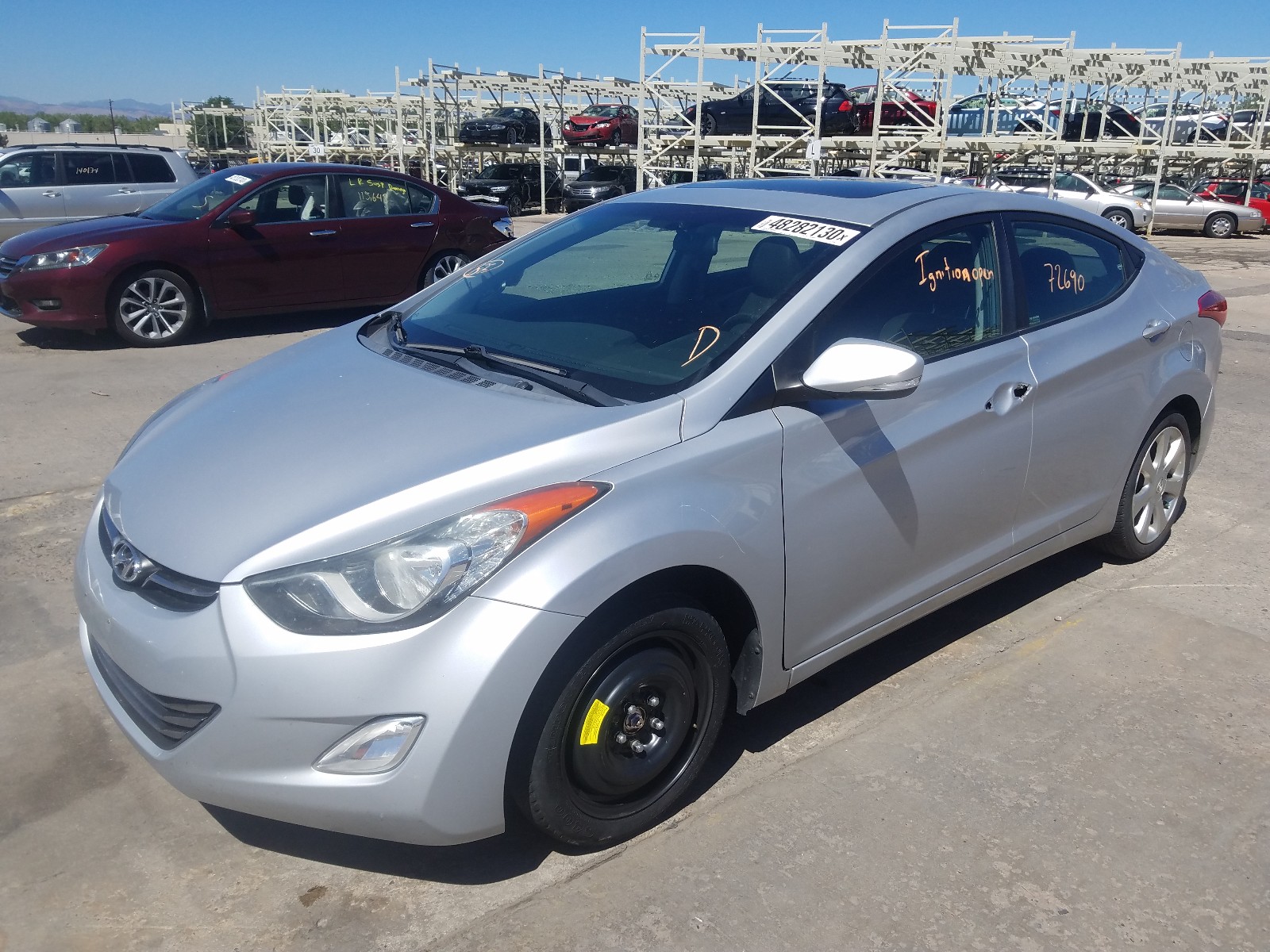 Photo 2 from auction – 2011 HYUNDAI ELANTRA GL with VIN 5NPDH4AE0BH040967