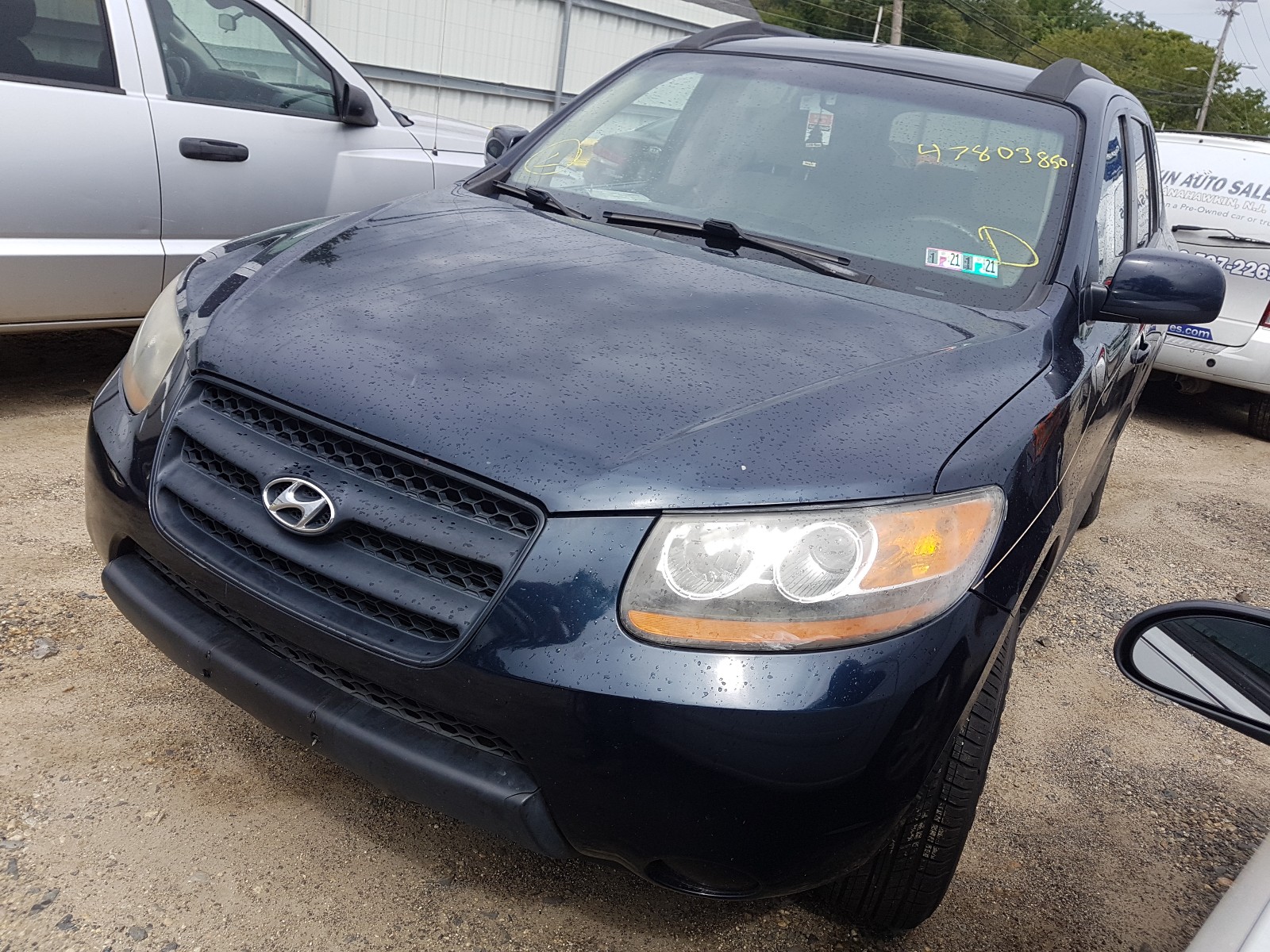 Photo 2 from auction – 2008 HYUNDAI SANTA FE G with VIN 5NMSG13D58H161531