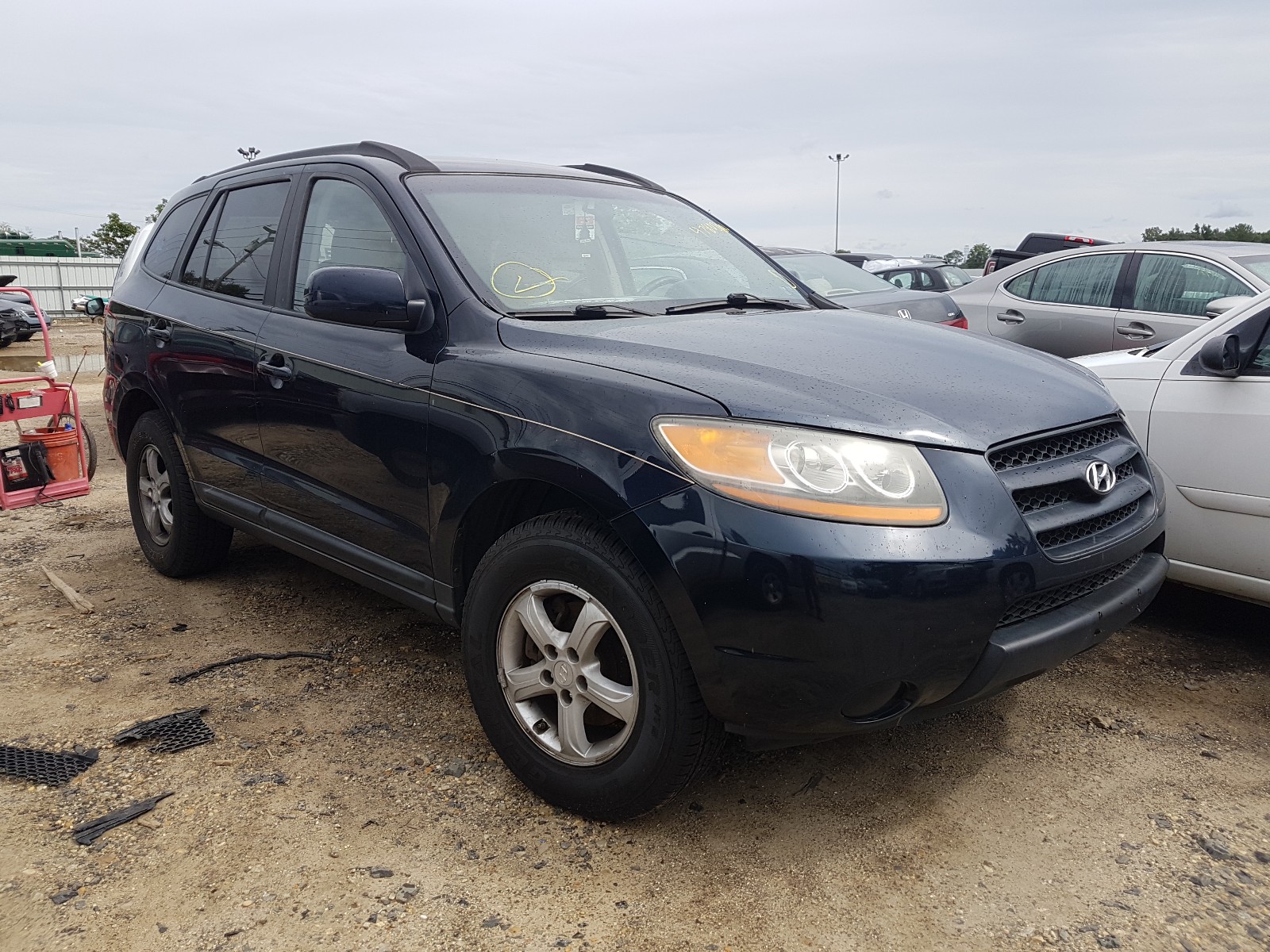 Photo 1 from auction – 2008 HYUNDAI SANTA FE G with VIN 5NMSG13D58H161531