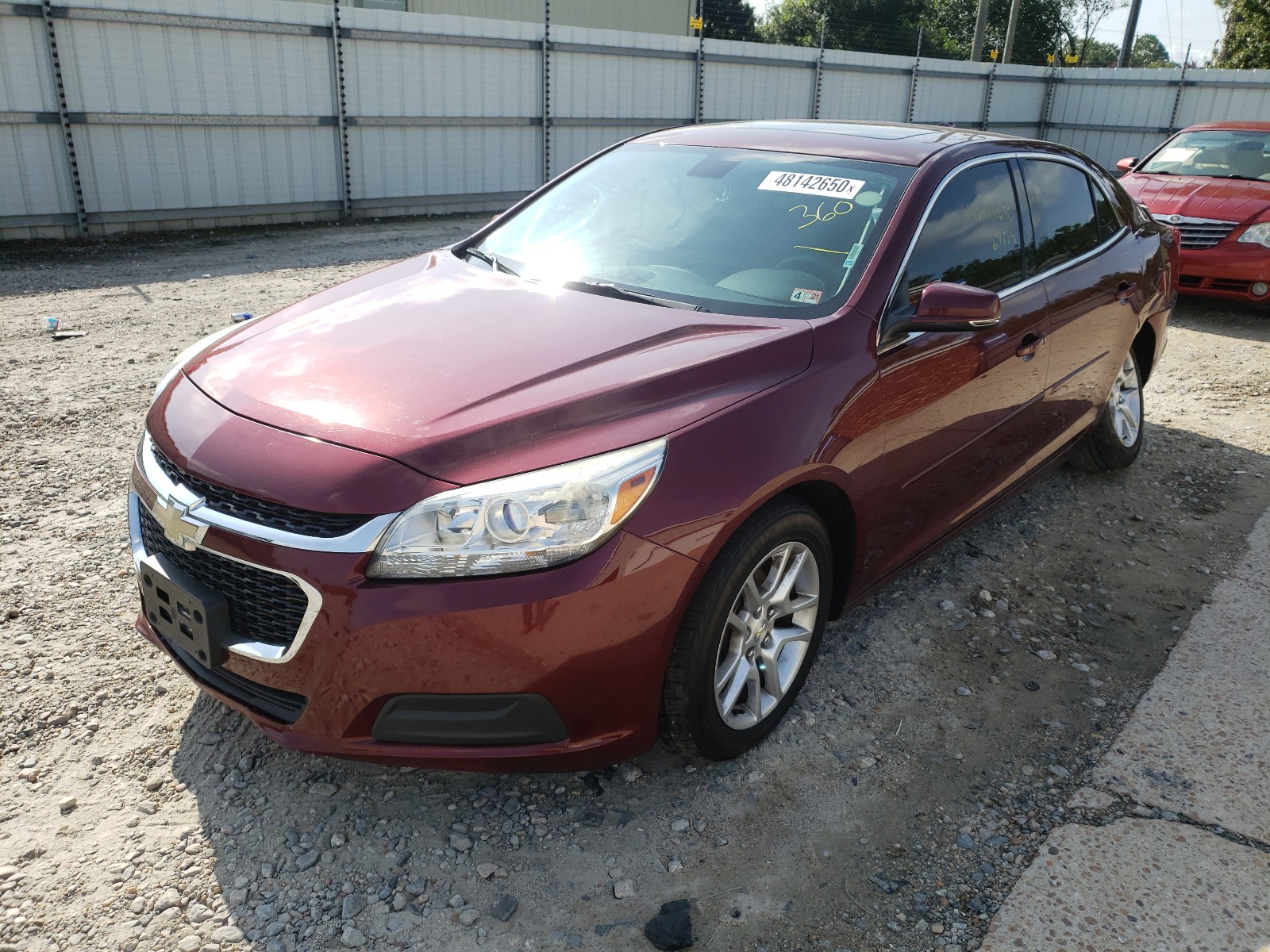 Photo 2 from auction – 2015 CHEVROLET MALIBU 1LT with VIN 1G11C5SL1FF118606