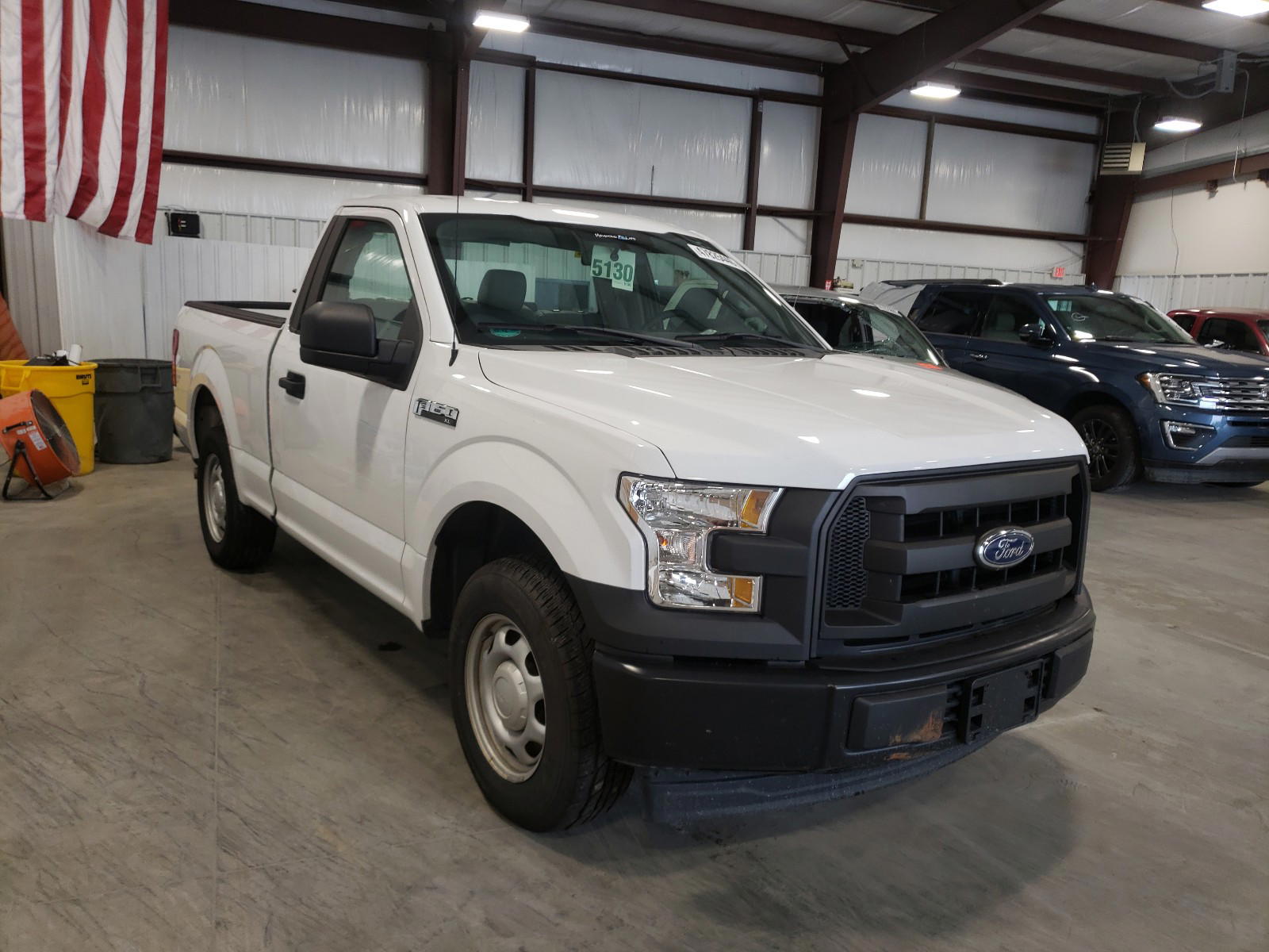 FORD F150 2017 with VIN 1FTMF1C84HFC77444 - Photo from auction