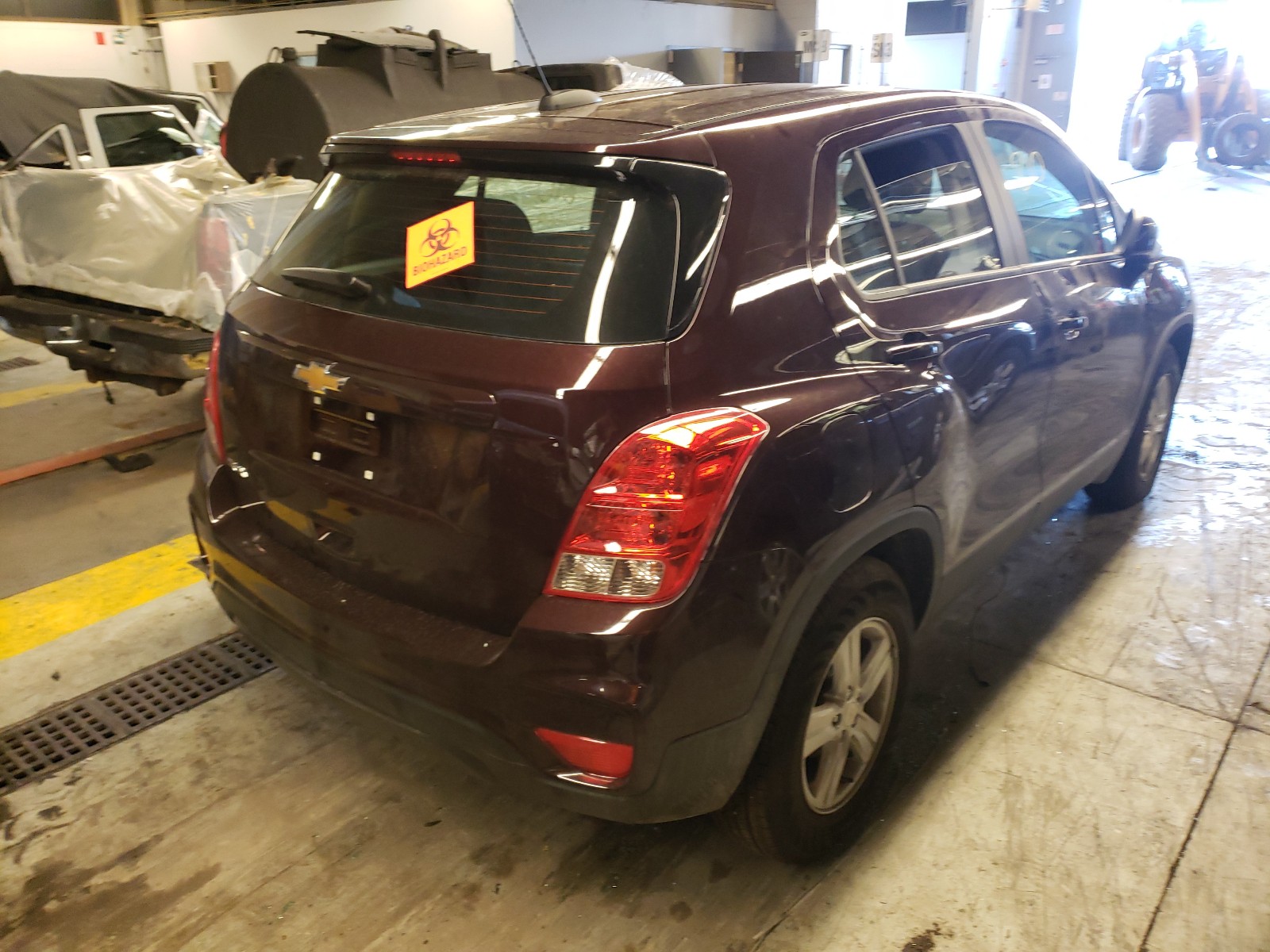 Photo 4 from auction – 2020 CHEVROLET TRAX LS with VIN KL7CJKSB8LB336215