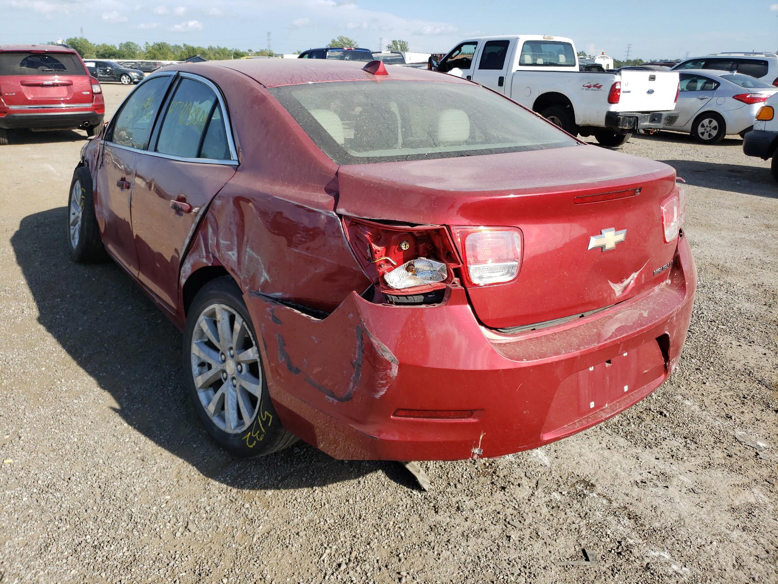 Photo 3 from auction – 2013 CHEVROLET MALIBU 2LT with VIN 1G11E5SA5DF329555