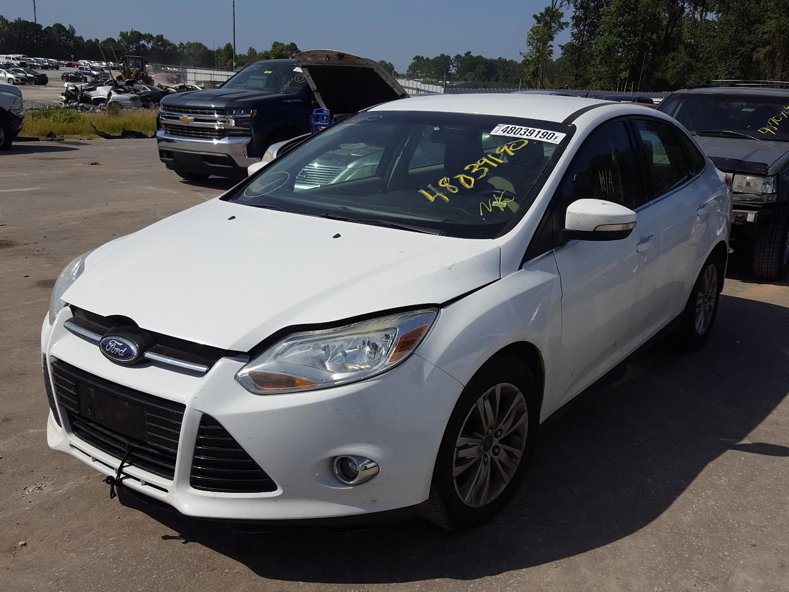 Photo 2 from auction – 2012 FORD FOCUS SEL with VIN 1FAHP3H21CL416928
