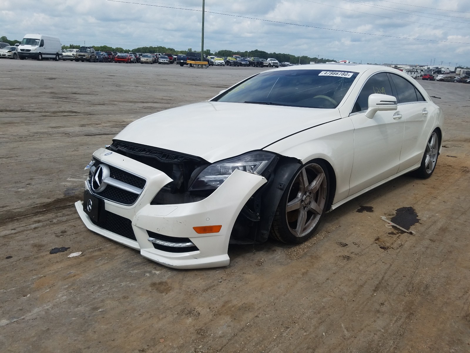 Photo 2 from auction – 2014 MERCEDES-BENZ CLS 550 with VIN WDDLJ7DB2EA102647