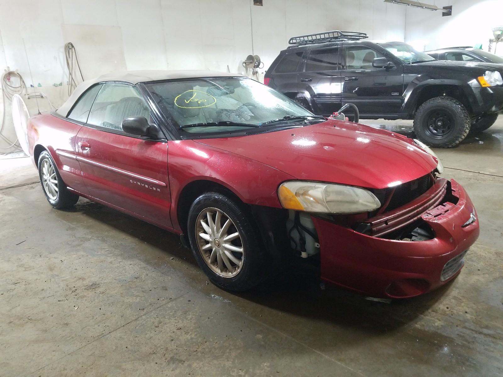 Photo 1 from auction – 2001 CHRYSLER SEBRING LX with VIN 1C3EL55U11N648431