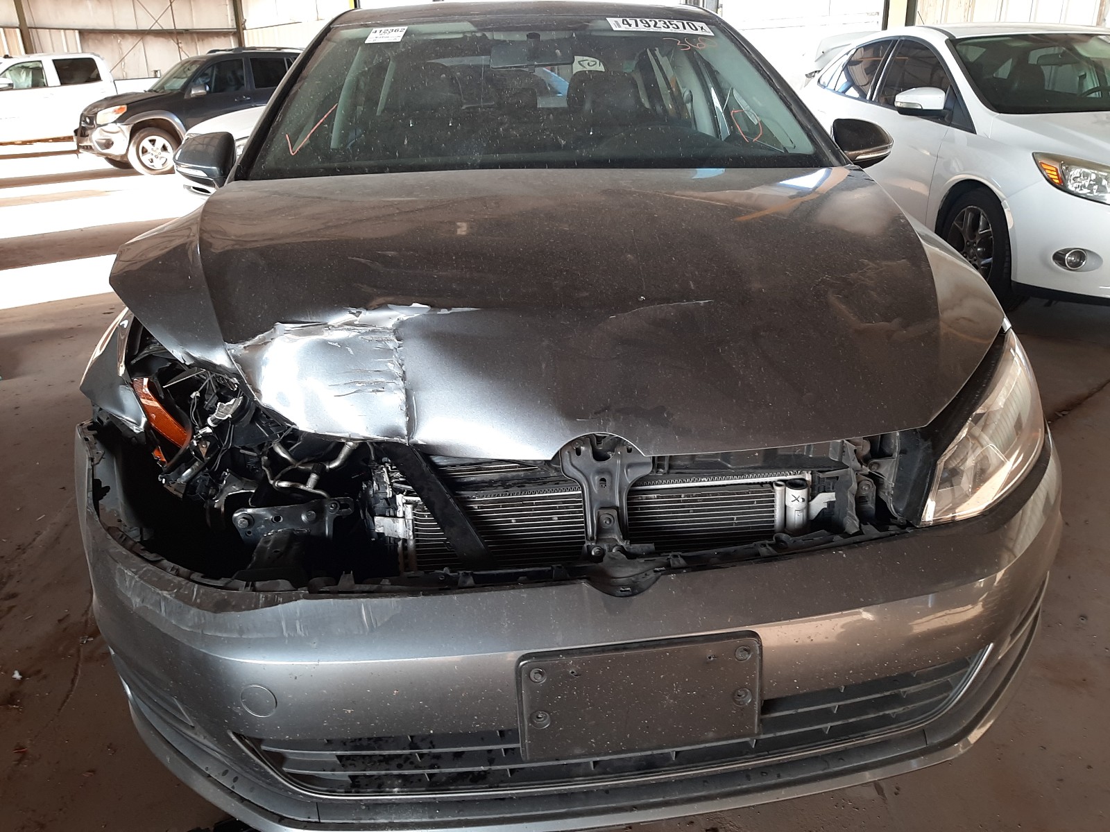 Photo 9 from auction – 2015 VOLKSWAGEN GOLF with VIN 3VW217AU7FM008728
