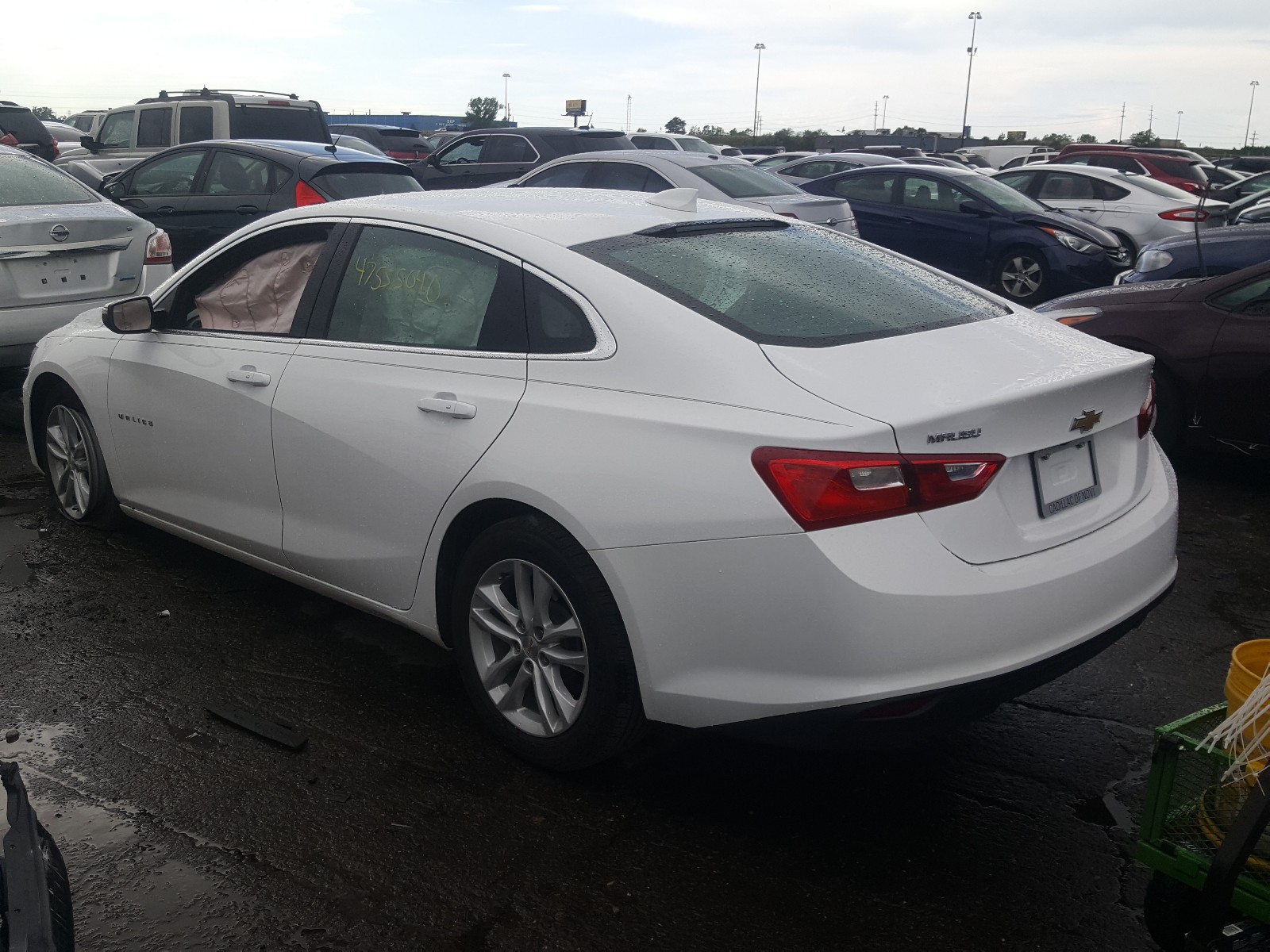 Photo 3 from auction – 2018 CHEVROLET MALIBU LT with VIN 1G1ZD5ST9JF199816