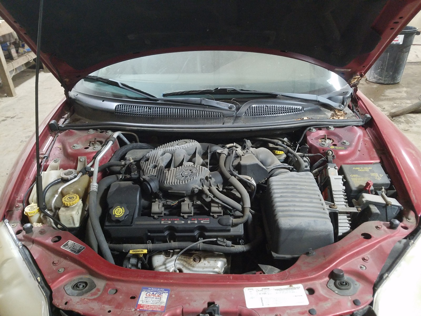 Photo 7 from auction – 2001 CHRYSLER SEBRING LX with VIN 1C3EL55U11N648431
