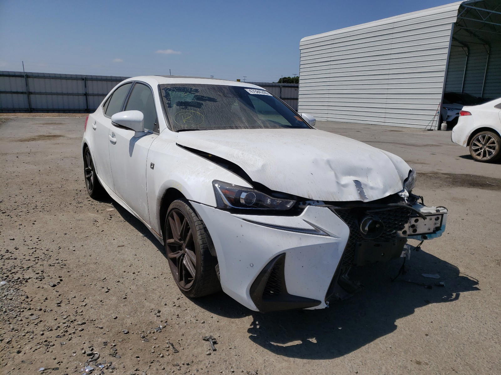 LEXUS IS 300 2018 with VIN JTHBA1D28J5068220 - Photo from auction