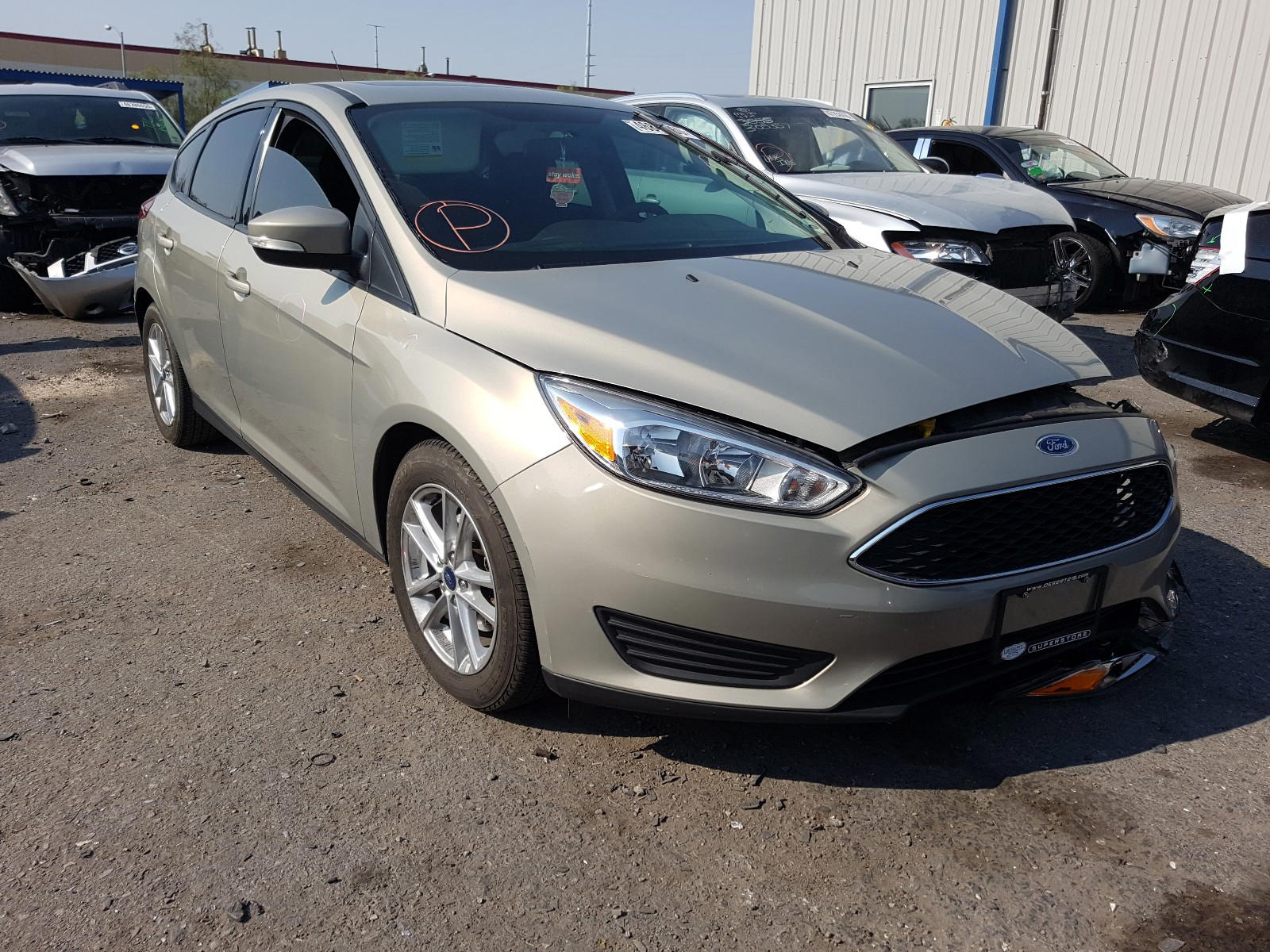FORD FOCUS SE 2016 with VIN 1FADP3K23GL348029 - Photo from auction