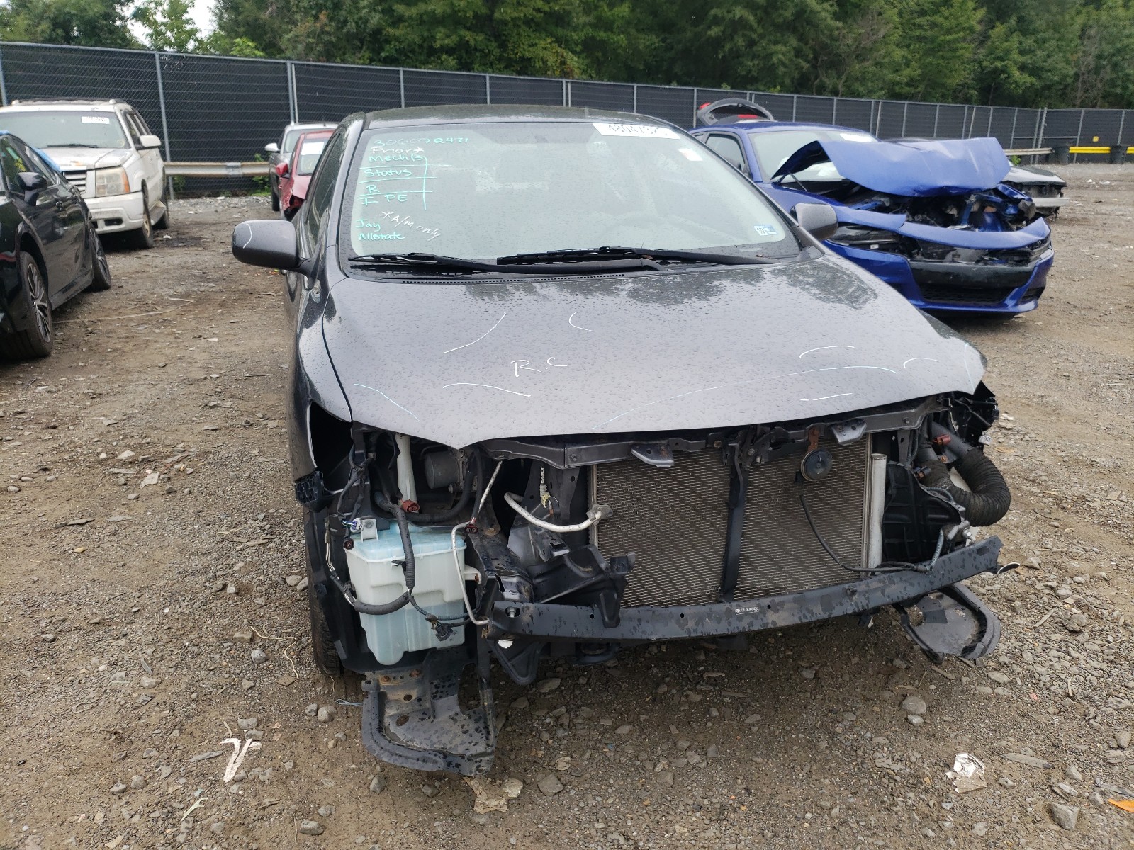 Photo 9 from auction – 2009 TOYOTA COROLLA BA with VIN JTDBL40E099084056