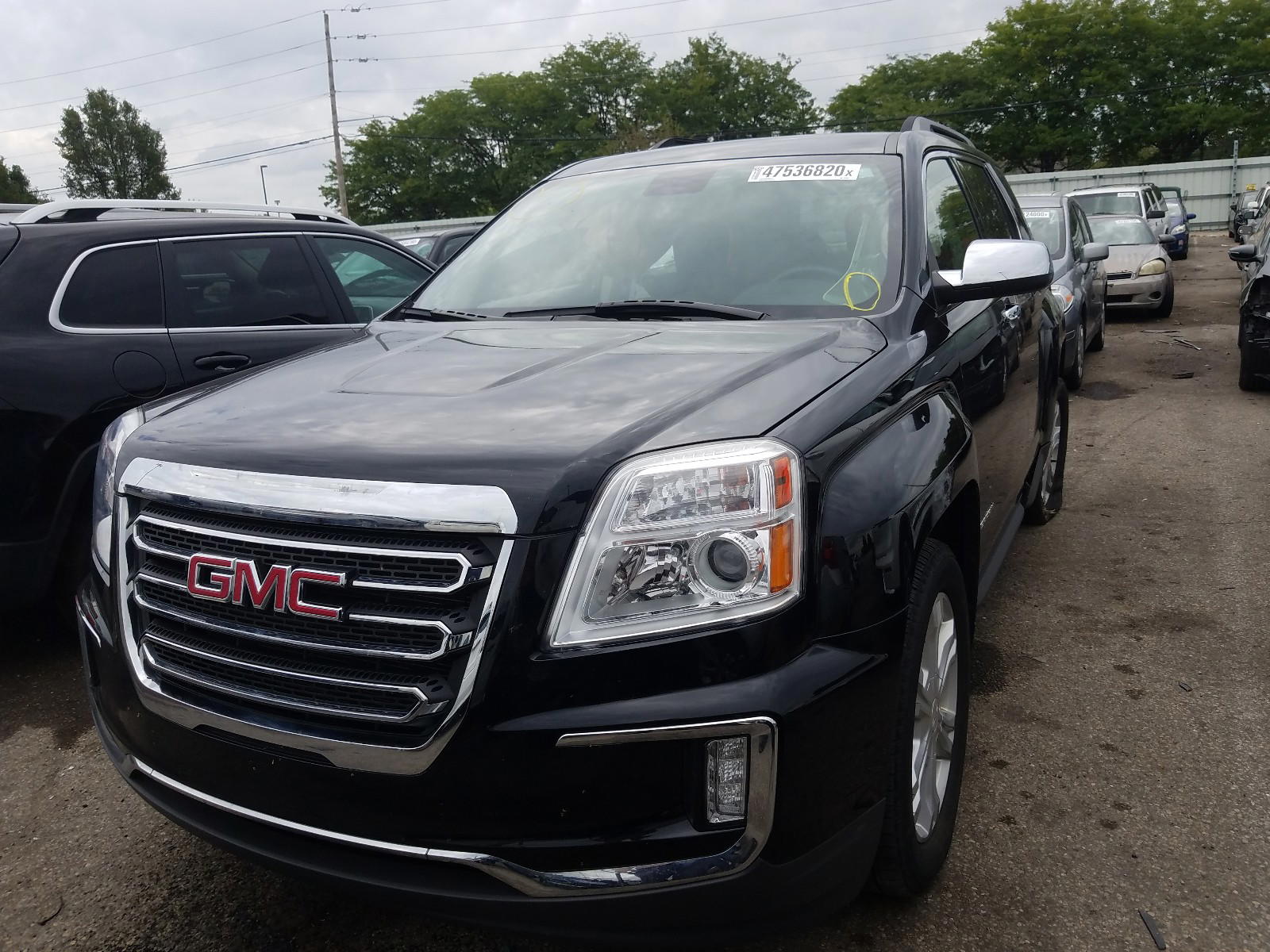 Photo 2 from auction – 2017 GMC TERRAIN SL with VIN 2GKFLTEK0H6349096