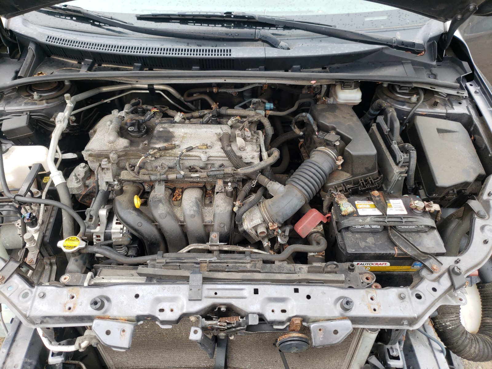 Photo 7 from auction – 2009 TOYOTA COROLLA BA with VIN JTDBL40E099084056
