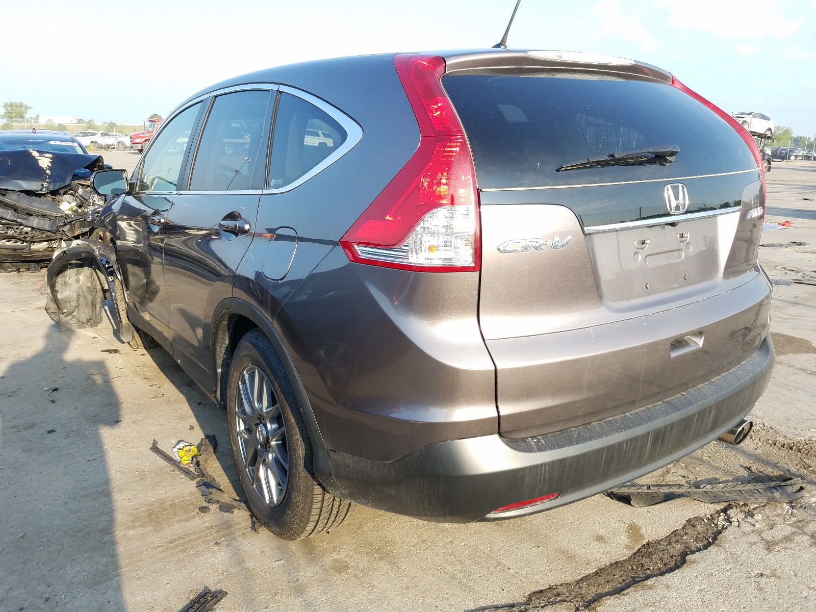 Photo 3 from auction – 2012 HONDA CR-V EX with VIN 5J6RM4H55CL020289