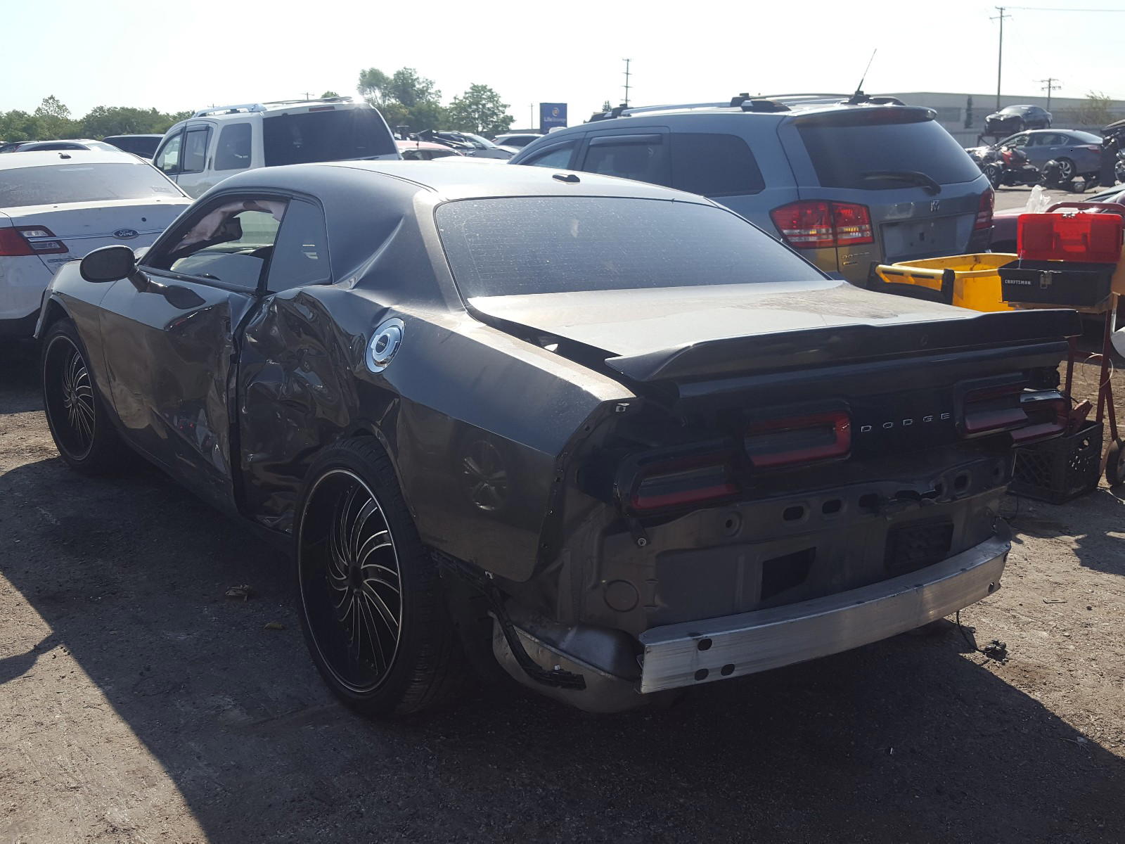 Photo 3 from auction – 2018 DODGE CHALLENGER with VIN 2C3CDZAG6JH334326
