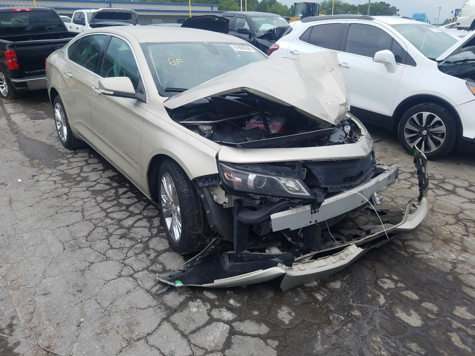 CHEVROLET IMPALA LT 2014 with VIN 2G1115SL2E9140711 - Photo from auction