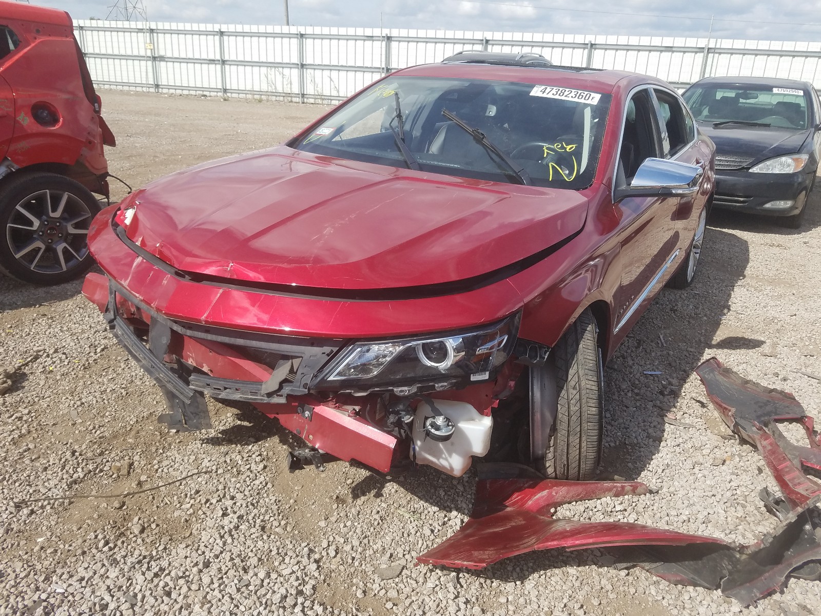 Photo 2 from auction – 2015 CHEVROLET IMPALA LTZ with VIN 2G1165S31F9288447