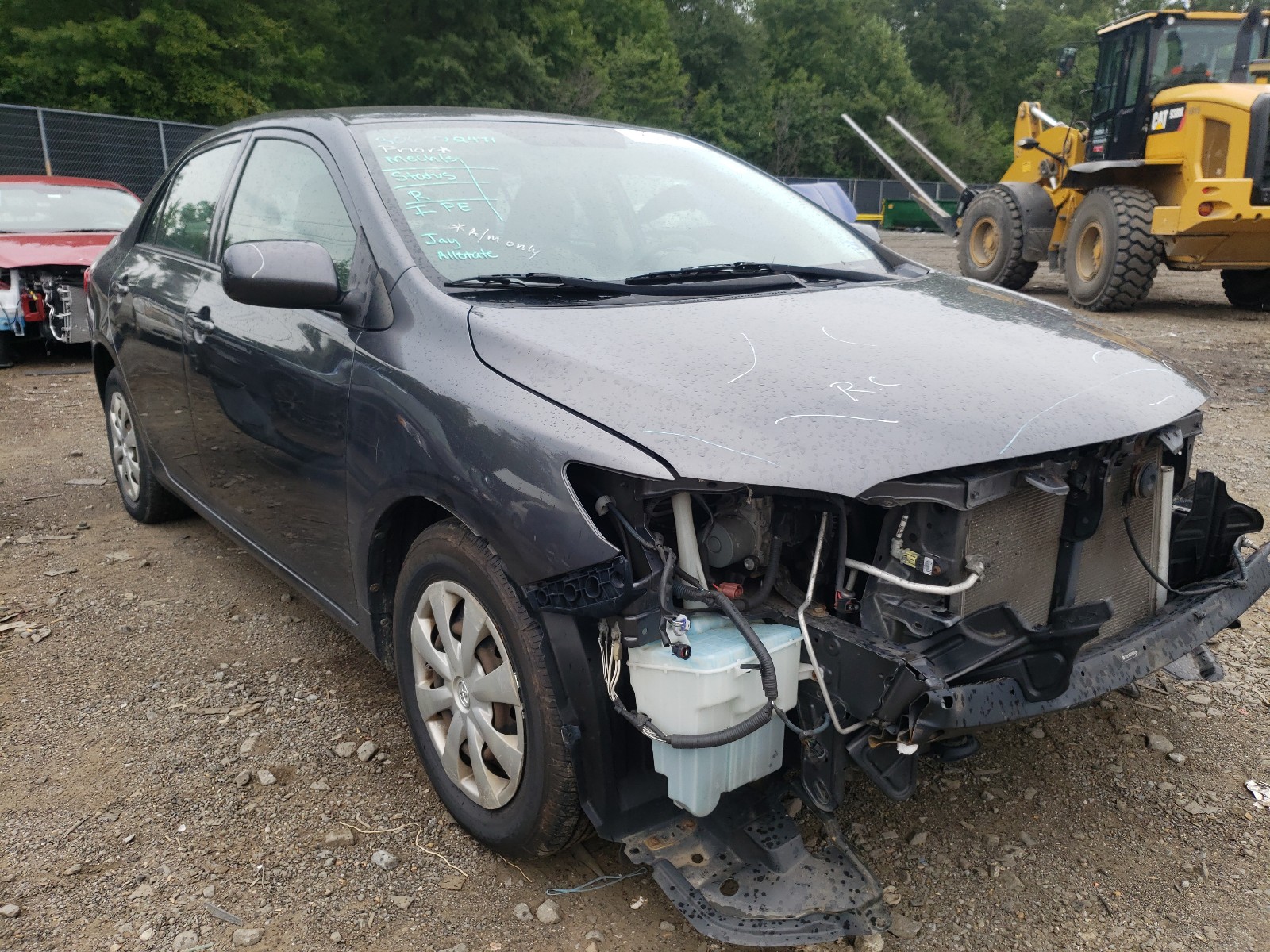 TOYOTA COROLLA BA 2009 with VIN JTDBL40E099084056 - Photo from auction