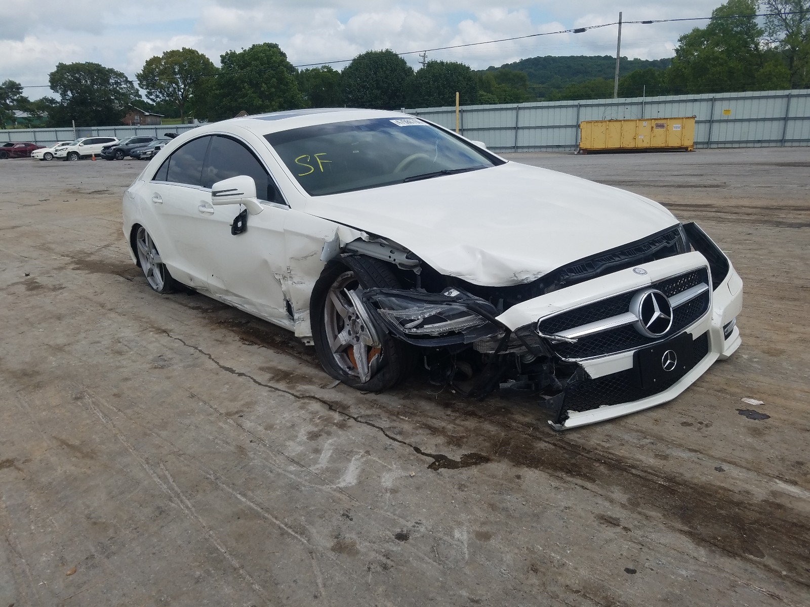 Photo 1 from auction – 2014 MERCEDES-BENZ CLS 550 with VIN WDDLJ7DB2EA102647