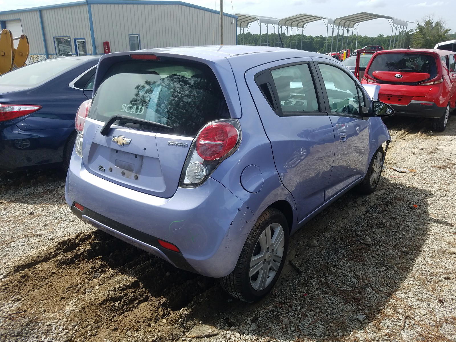 Photo 4 from auction – 2014 CHEVROLET SPARK LS with VIN KL8CA6S99EC570280