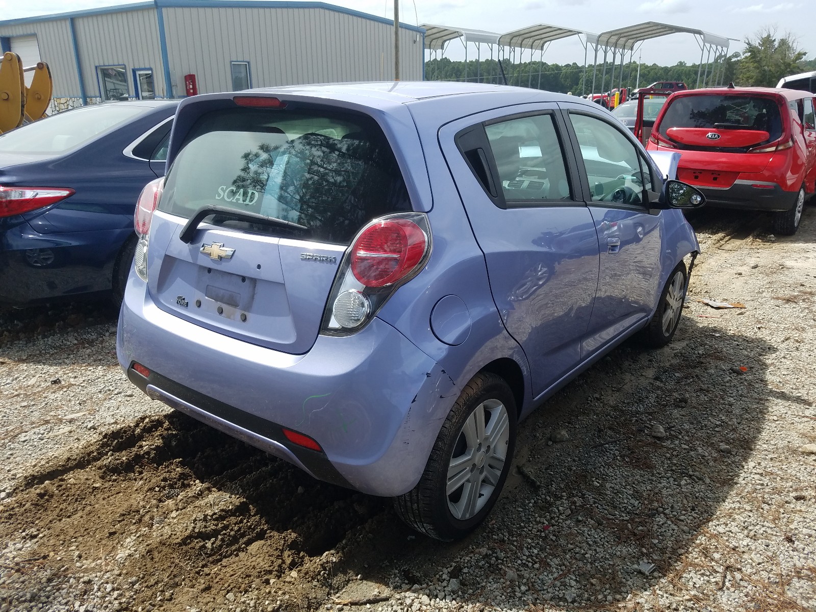 Снимка 4 от търг – 2014 CHEVROLET SPARK LS с VIN KL8CA6S99EC570280