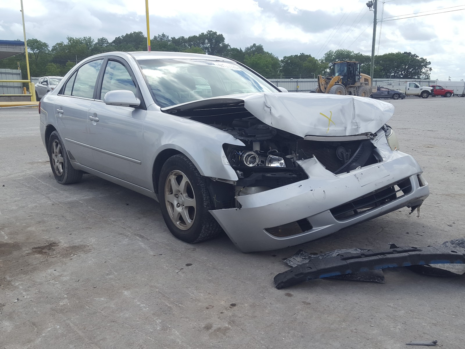 HYUNDAI SONATA SE 2007 with VIN 5NPEU46F77H164629 - Photo from auction