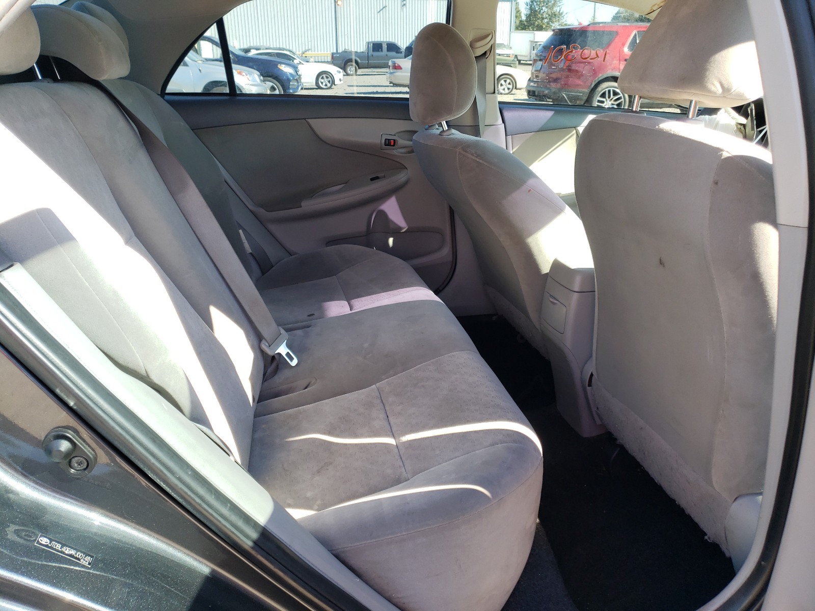 Photo 6 from auction – 2009 TOYOTA COROLLA BA with VIN JTDBL40E99J001481