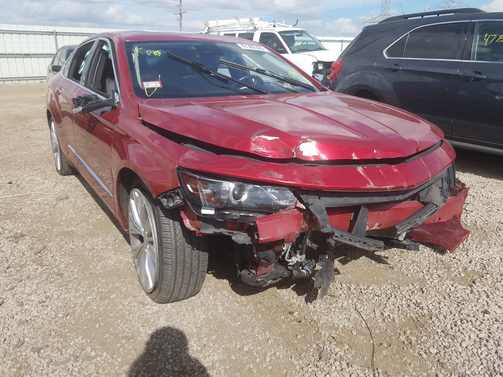 Photo 1 from auction – 2015 CHEVROLET IMPALA LTZ with VIN 2G1165S31F9288447