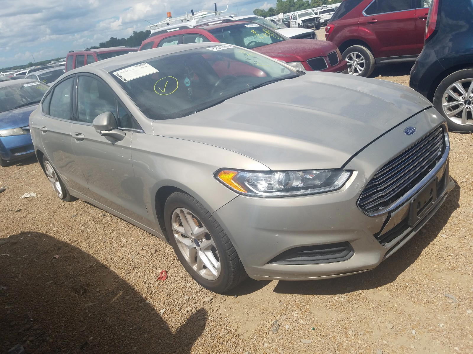 FORD FUSION SE 2016 with VIN 3FA6P0HD6GR187564 - Photo from auction