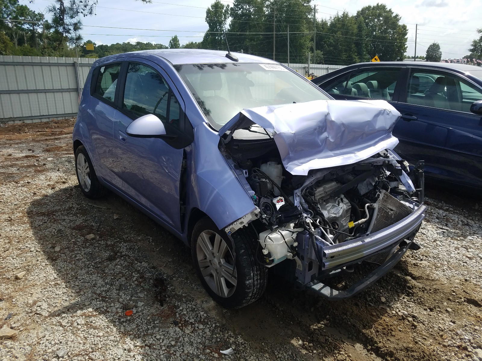 CHEVROLET SPARK LS 2014 with VIN KL8CA6S99EC570280 - Photo from auction
