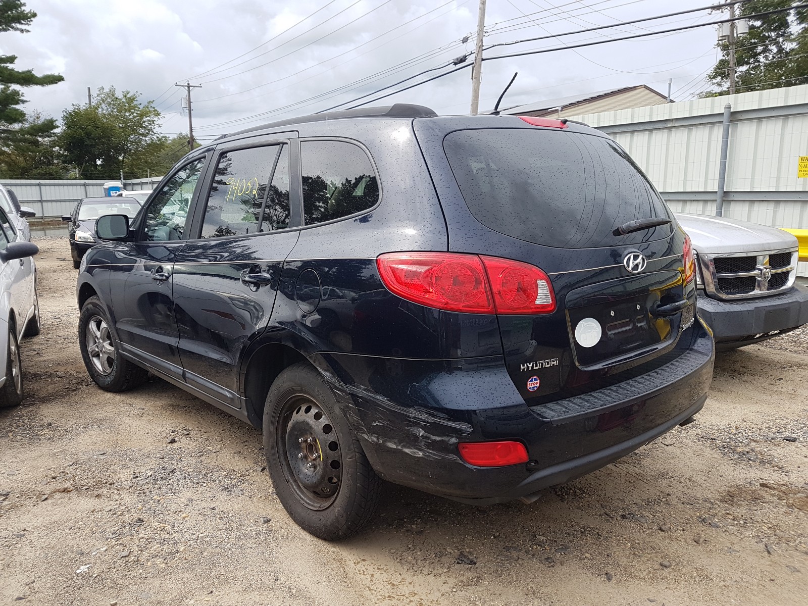 Photo 3 from auction – 2008 HYUNDAI SANTA FE G with VIN 5NMSG13D58H161531