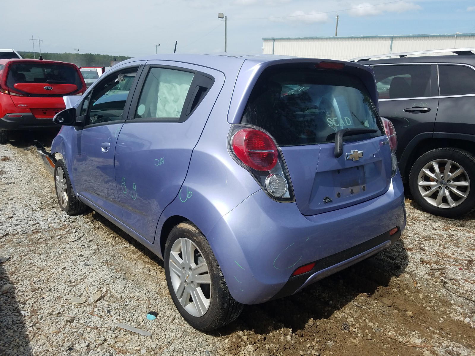 Photo 3 from auction – 2014 CHEVROLET SPARK LS with VIN KL8CA6S99EC570280