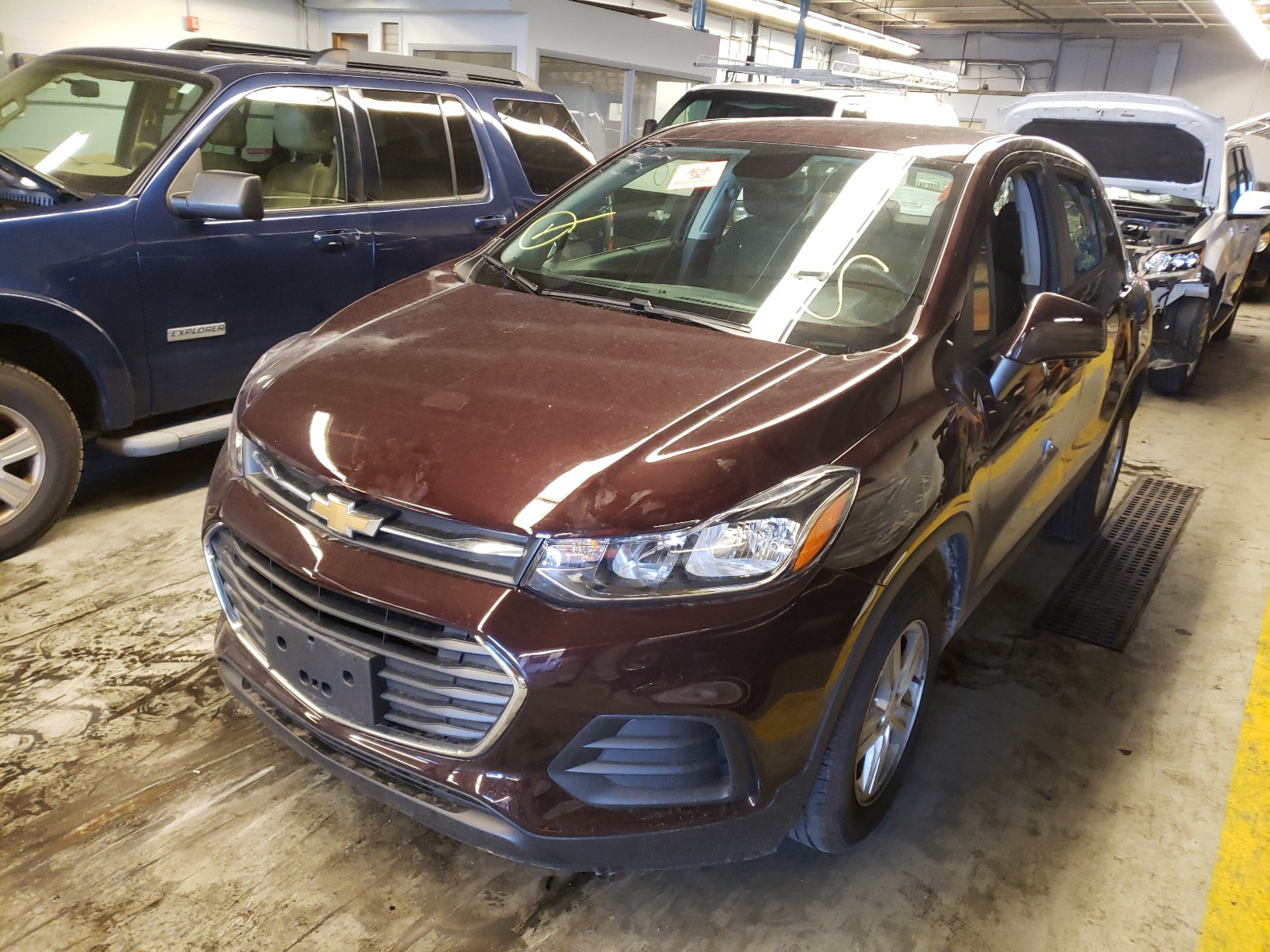 Photo 2 from auction – 2020 CHEVROLET TRAX LS with VIN KL7CJKSB8LB336215