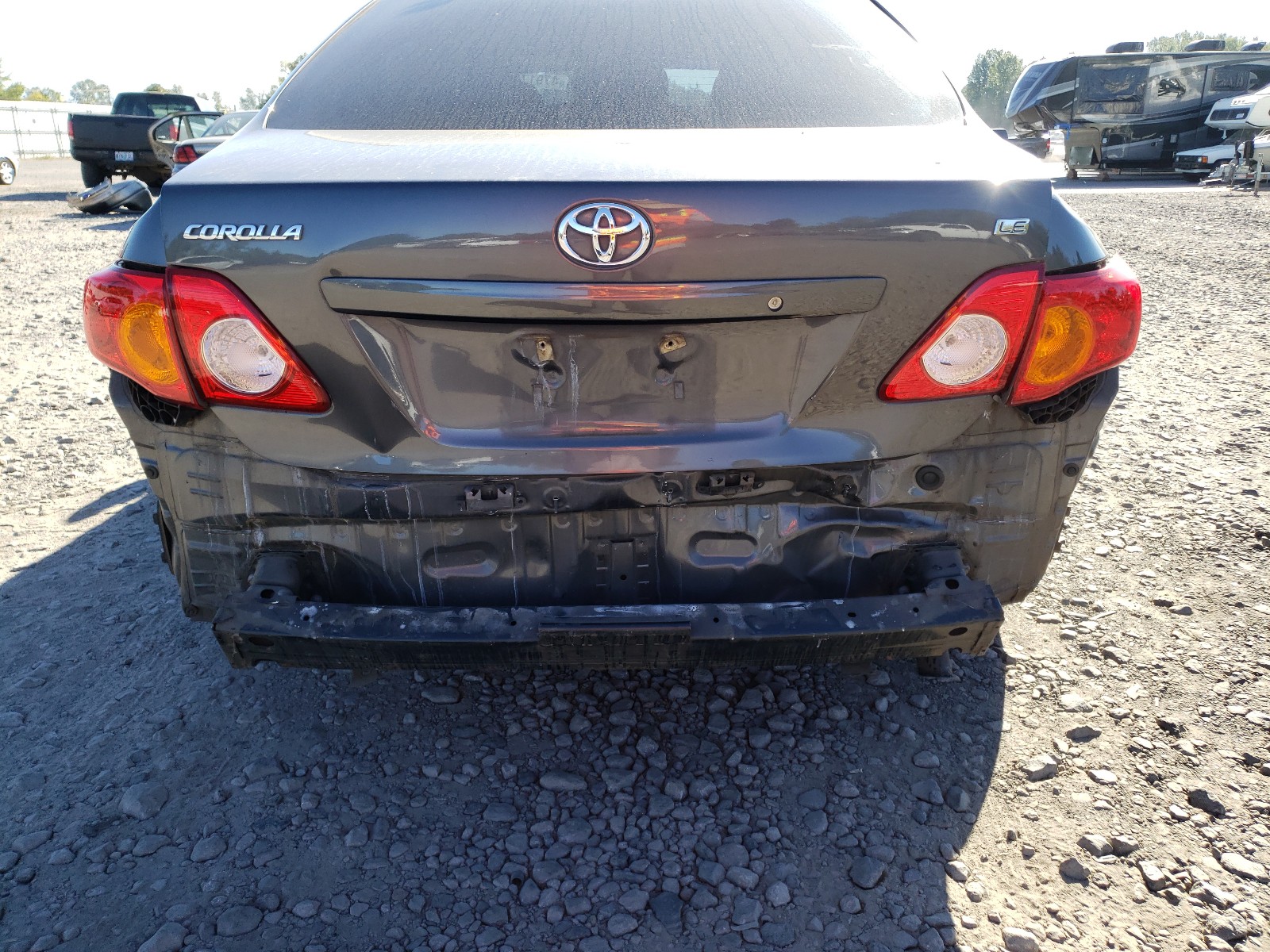 Photo 9 from auction – 2009 TOYOTA COROLLA BA with VIN JTDBL40E99J001481