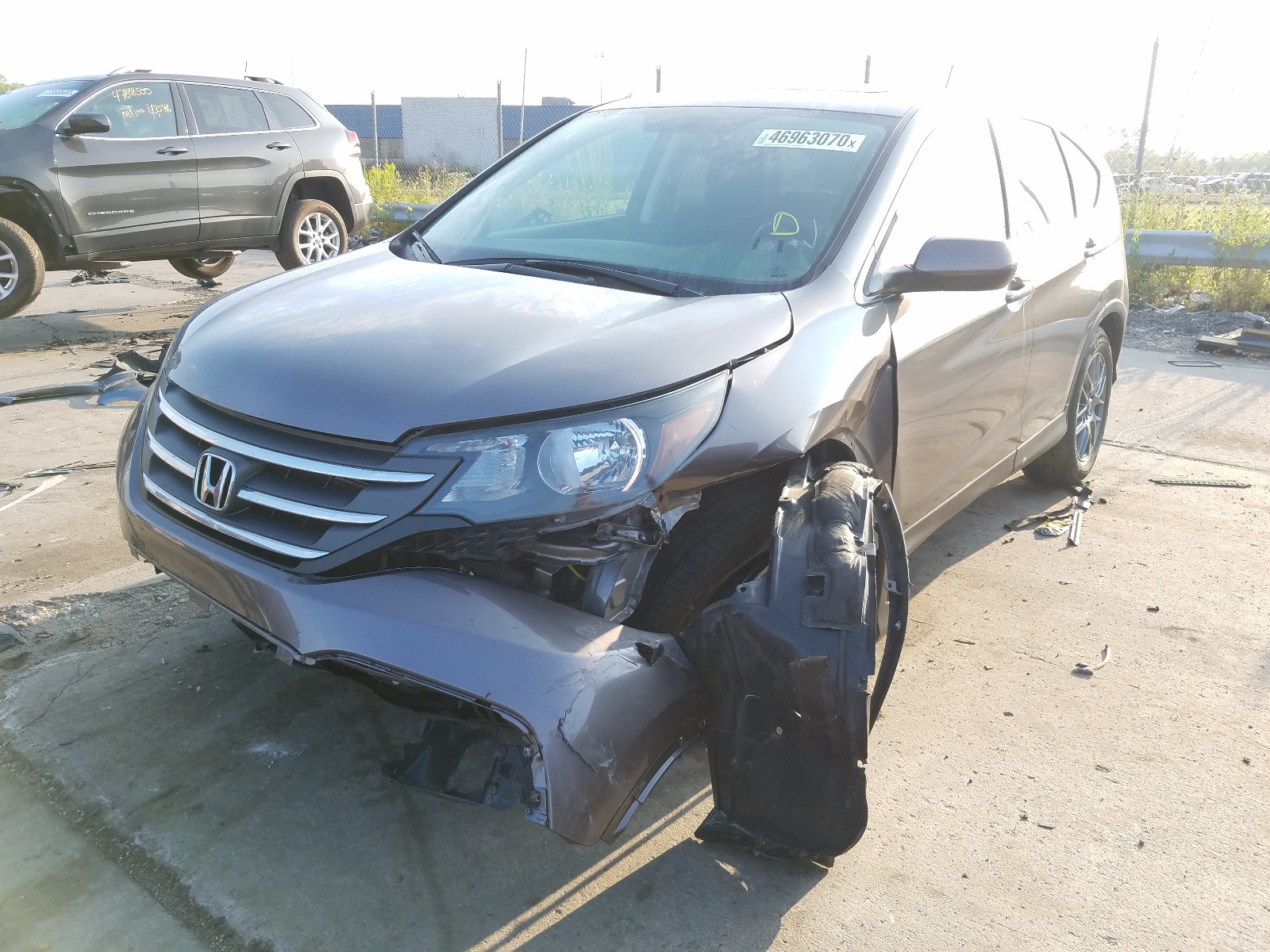 Photo 2 from auction – 2012 HONDA CR-V EX with VIN 5J6RM4H55CL020289