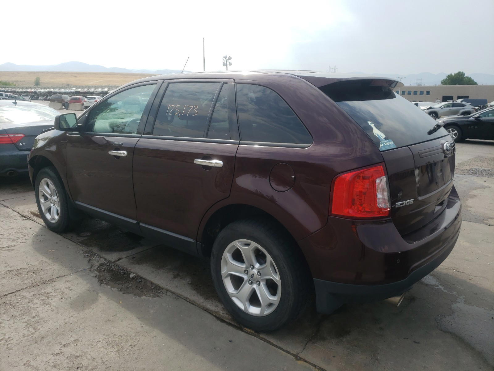 Photo 3 from auction – 2011 FORD EDGE SEL with VIN 2FMDK4JC2BBA09145