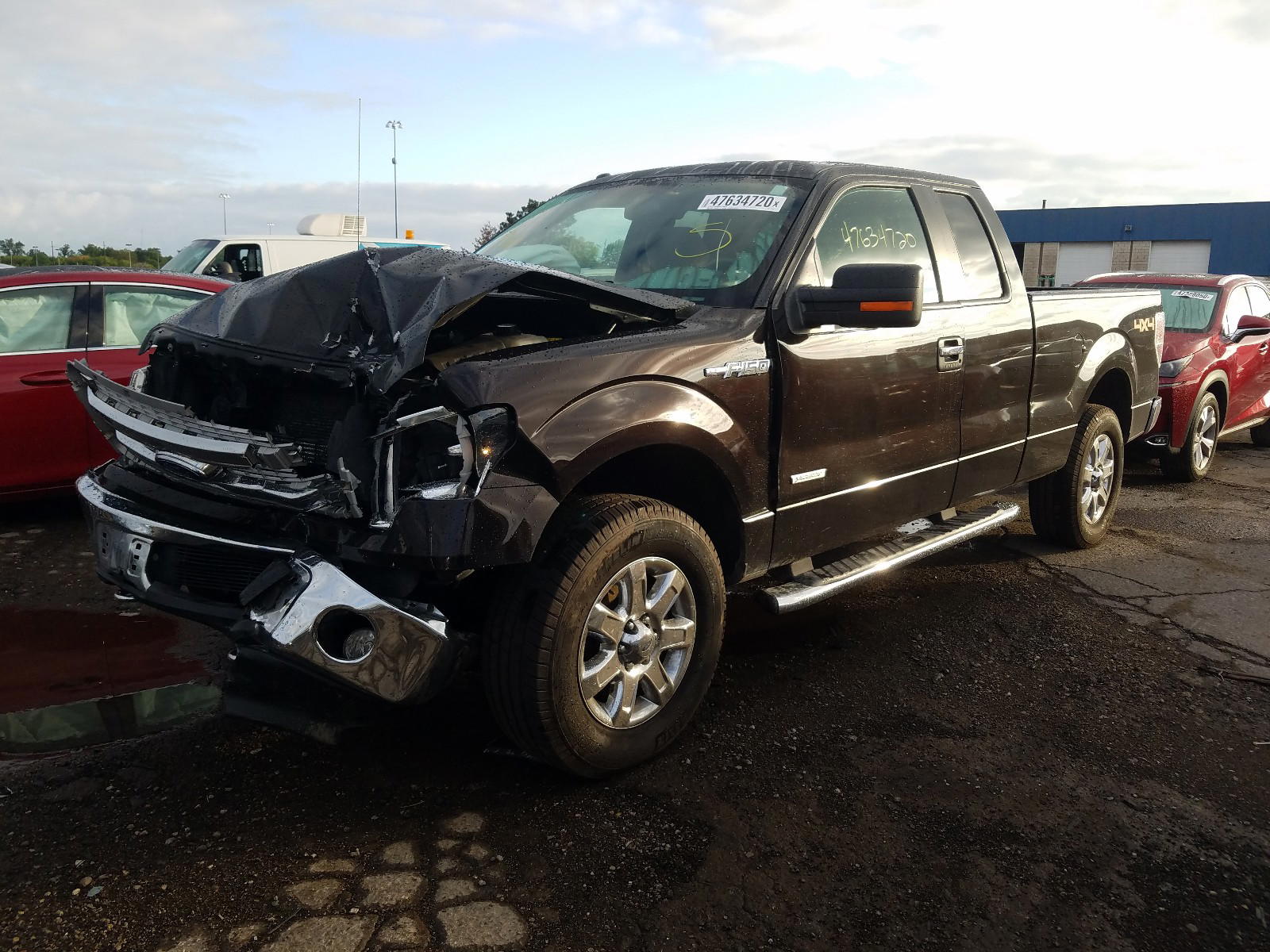 Photo 2 from auction – 2013 FORD F150 SUPER with VIN 1FTFX1ET5DKF77244