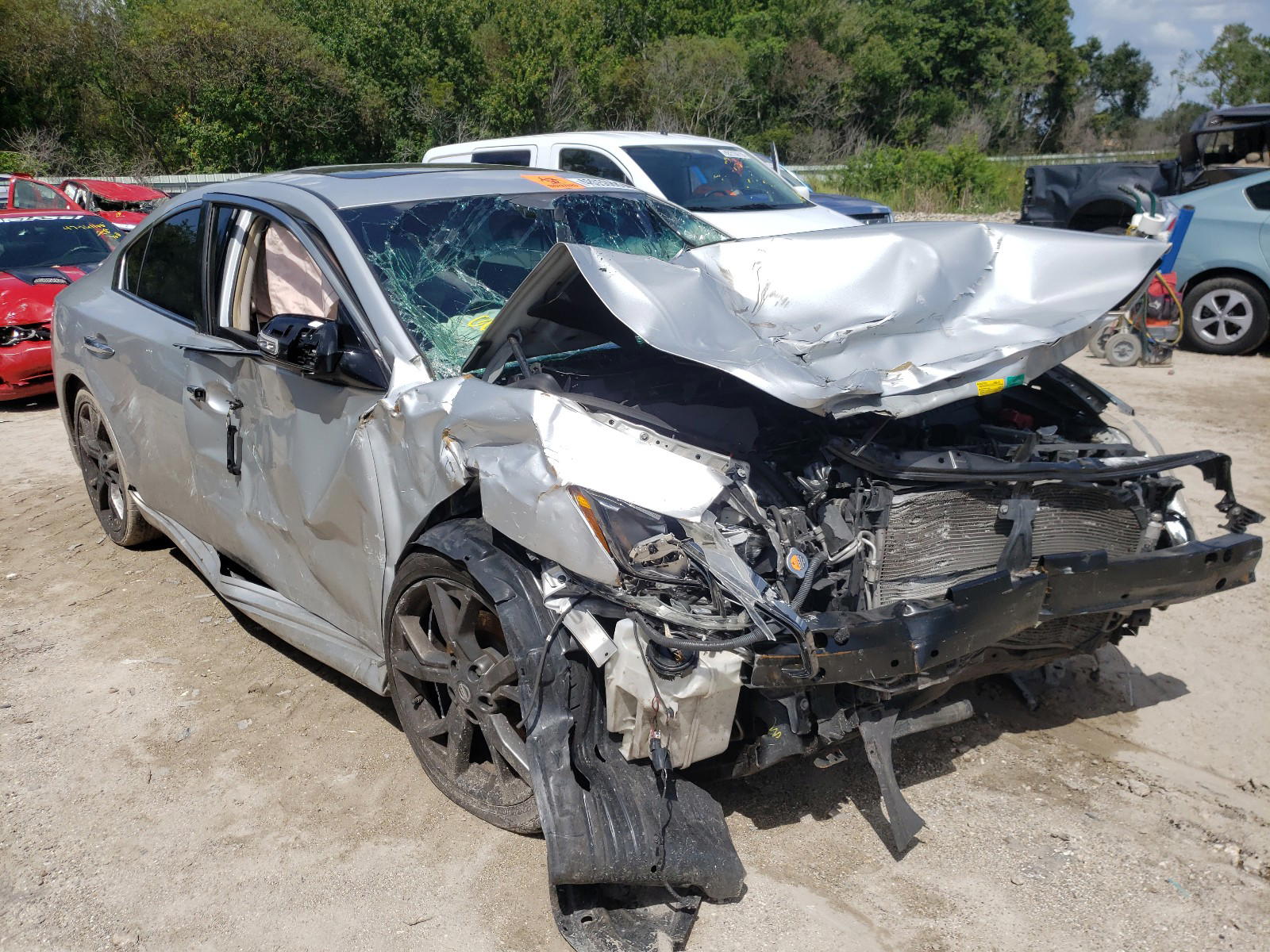 NISSAN MAXIMA S 2014 with VIN 1N4AA5AP1EC490342 - Photo from auction