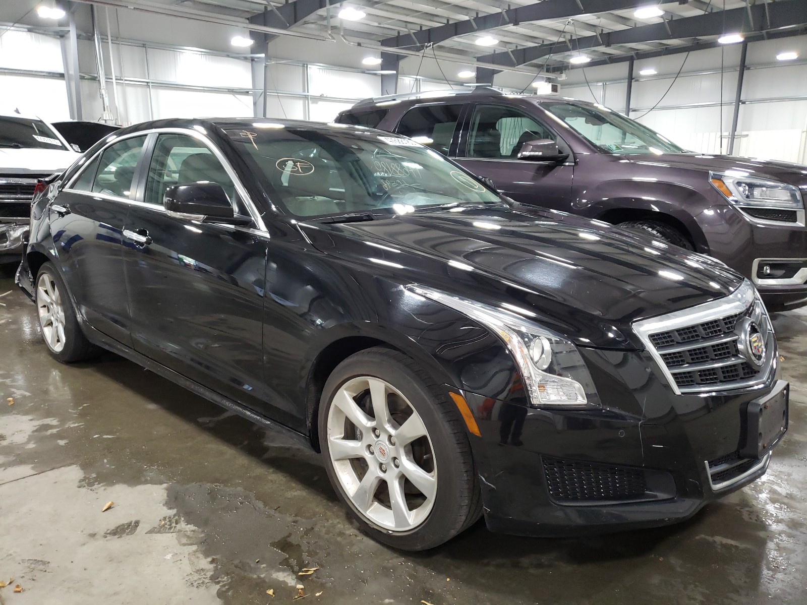 CADILLAC ATS LUXURY 2014 with VIN 1G6AB5RA8E0115947 - Photo from auction